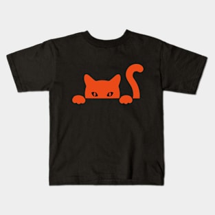 Red Cat Kids T-Shirt